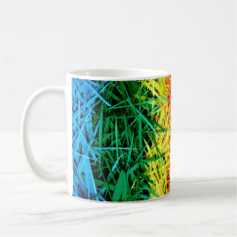 Farbige abstrakte Kunst Kaffeetasse