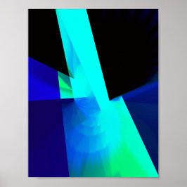 Farbige abstrakte minimale editierbare hinzufügen poster