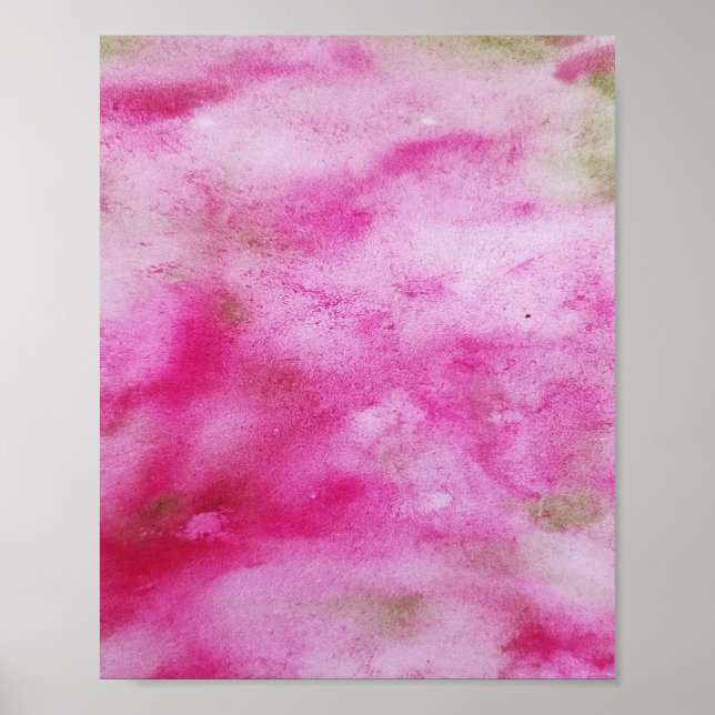 Farbige abstrakte minimale editierbare hinzufügen poster (Vorne)