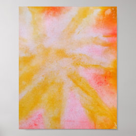 Farbige abstrakte minimale editierbare hinzufügen poster