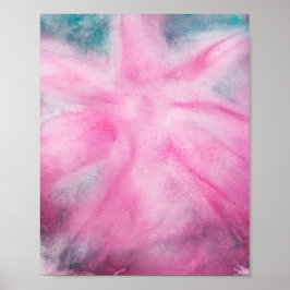 Farbige abstrakte minimale editierbare hinzufügen poster