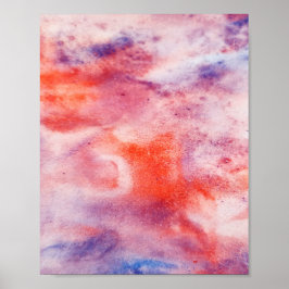 Farbige abstrakte minimale editierbare hinzufügen poster