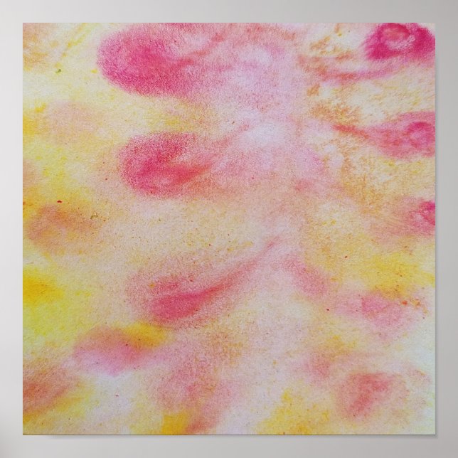 Farbige abstrakte minimale editierbare hinzufügen poster (Vorne)