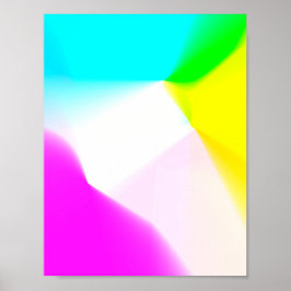 Farbige abstrakte minimale editierbare hinzufügen poster