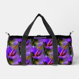 Farbige Abstrakte Pinselstriche Personalisiert Duffle Bag