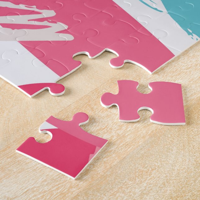 Farbige Abstrakte Puzzle (Seite)