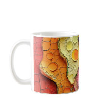 Farbige Abstrakte Textur Tasse