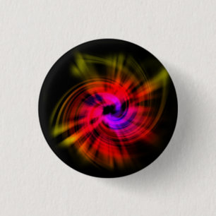 Farbige Abstrakte Twirl-Tasten Button