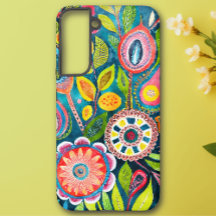Farbige abstrakte Wasserfarben-Blumen-Mandala-Kuns