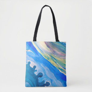 Farbige Acrylmalerei, texturierter Hintergrund.