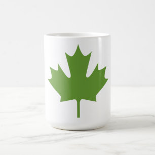 farbige Ahorn-Blätter - Tasse