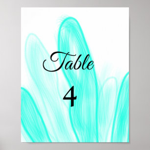 Farbige Aquarell-Abstrakt-Add-Name-Text Poster