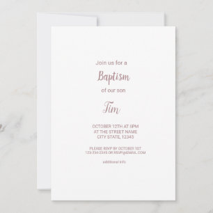 Farbige Aquarellfarben hinzufügen Ihren Namen Text Einladung