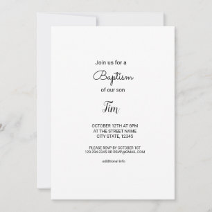 Farbige Aquarellfarben hinzufügen Ihren Namen Text Einladung