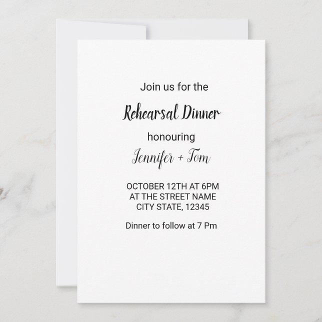 Farbige Aquarellfarben hinzufügen Ihren Namen Text Einladung (Vorderseite)