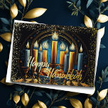 Farbige Aquarellmalerei Hanukkah Menorah<br><div class="desc">Farbige Aquarellmalerei Hanukkah Menorah</div>