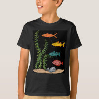 Farbige Aquarium Fische Tiermotive