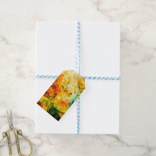 Farbige Artist-Palette Geschenkanhänger