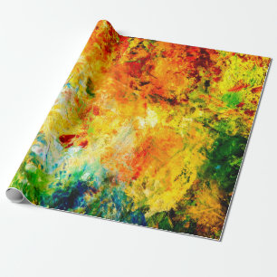 Farbige Artist-Palette Geschenkpapier