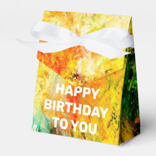 Farbige Artist-Palette Geschenkschachtel