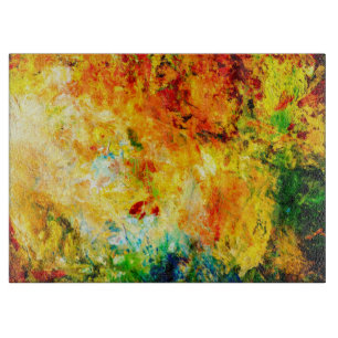 Farbige Artist-Palette Schneidebrett