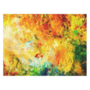 Farbige Artist-Palette Tischdecke
