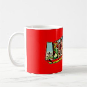 Farbige Asheville NC Tasse