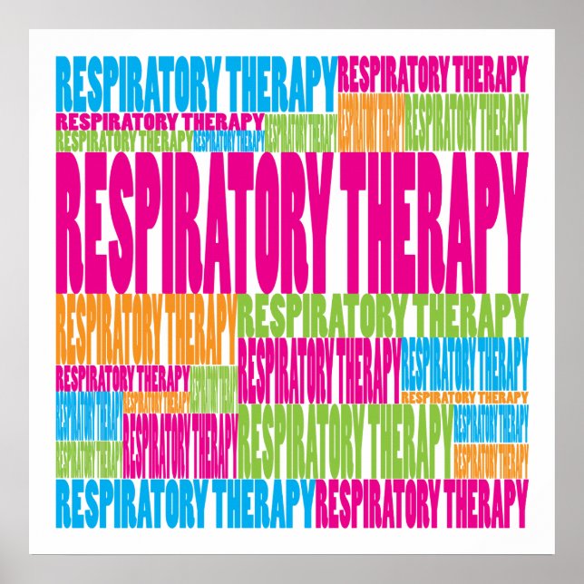 Farbige Atemtherapie Poster (Vorne)