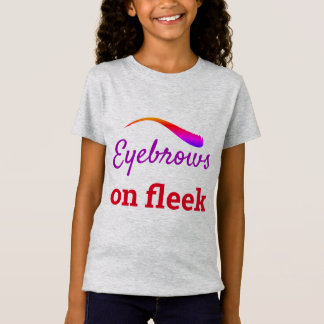 Farbige Augenbrauen auf Fleek Trendy Flawless, ZFJ T-Shirt