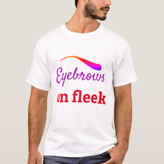 Farbige Augenbrauen auf Fleek Trendy Flawless, ZFJ T-Shirt