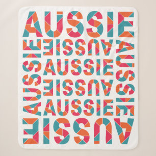 Farbige AUSSIE-Decken Sherpadecke