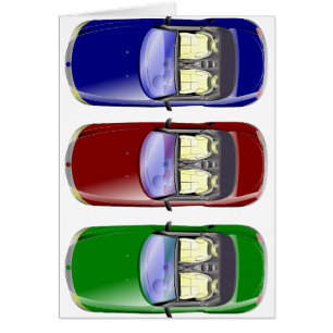Farbige Autos