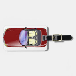 Farbige Autos Gepäckanhänger