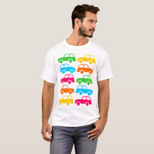 Farbige Autos T-Shirt