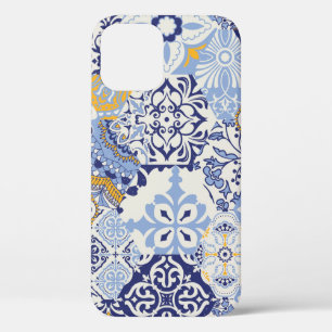 Farbige Azulejos-Fliesen: handgezeichnet Muster. Case-Mate iPhone Hülle