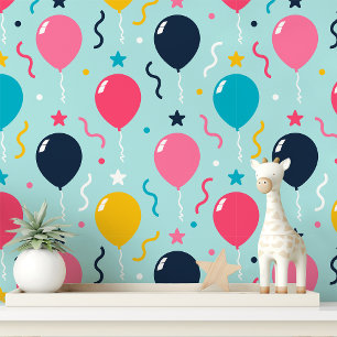 Farbige Ballon-Party-Feier Tapete