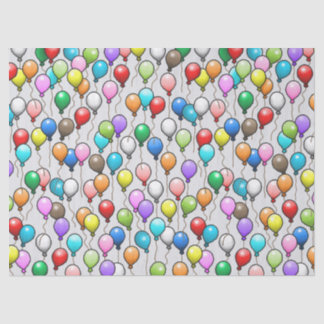 Farbige Balloons Seidenpapier