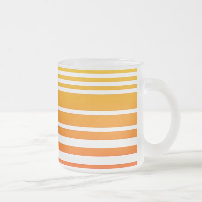 Farbige Barcode-Mattierte Tasse (Rechts)