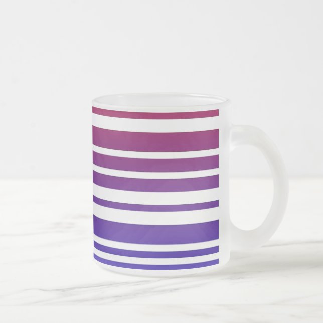 Farbige Barcode-Mattierte Tasse (Rechts)