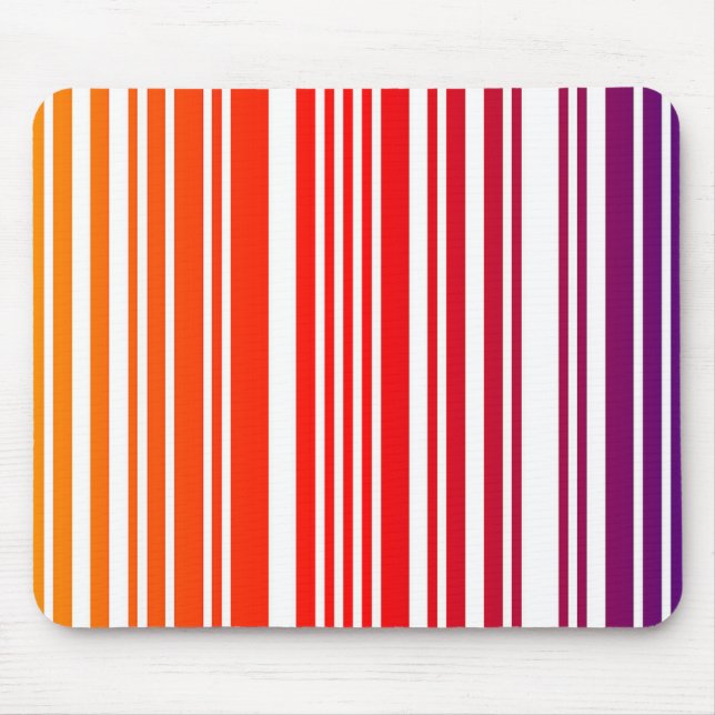 Farbige Barcode-Maus-Pad Mousepad (Vorne)