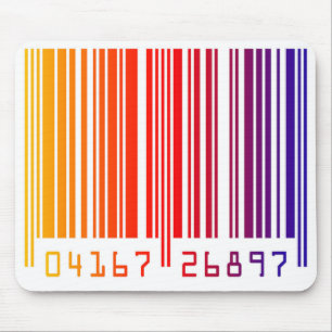 Farbige Barcode-Maus-Pad Mousepad