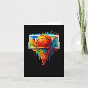 Farbige Basketball-Gefärbte Krawatte, Farbpalette  Karte