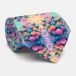 Farbige Beeren für den Vatertag Krawatte