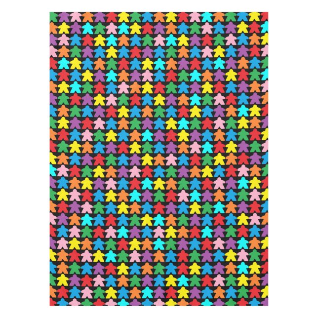 Farbige Beilagen für Tabletop-Boardgamer Tischdecke (Vorderseite)