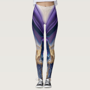 Farbige benutzerdefinierte Abstract Watercolor  Leggings
