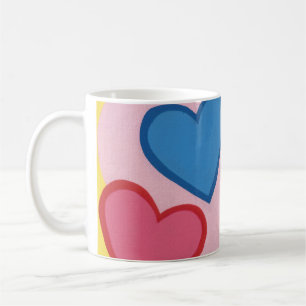 Farbige, benutzerdefinierte Tasse