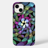 Farbige Bewegungen Abstrakte Trippy Fraktal Art