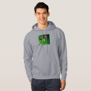 Farbige Billardkugeln Hoodie