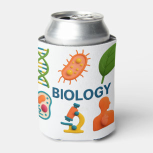 Farbige Biologie-Wissenschaft-Dosenkühler Dosenkühler