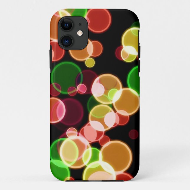 Farbige Blasen Case-Mate iPhone Hülle (Rückseite)
